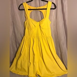 City Studio- Cute Yellow Retro Mini Dress - Size 9